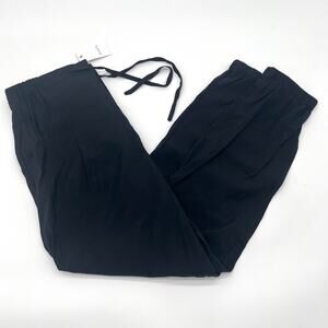 ELODIE NWT Black Dress Joggers, Medium